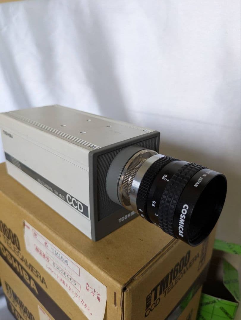 TOSHIBA TM1600 CCD 防犯用テレカメラ 3台セット