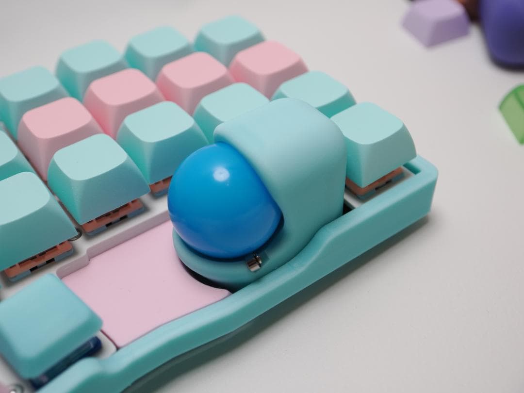【RRmatsu氏専用】左右分割式トラックボール付きワイヤレスキーボード