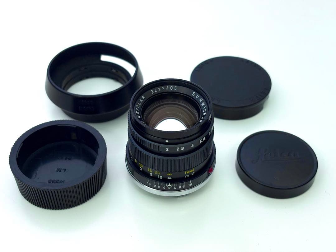 【山崎玉】ライカ ズミクロン50mm/F2（2nd）1970