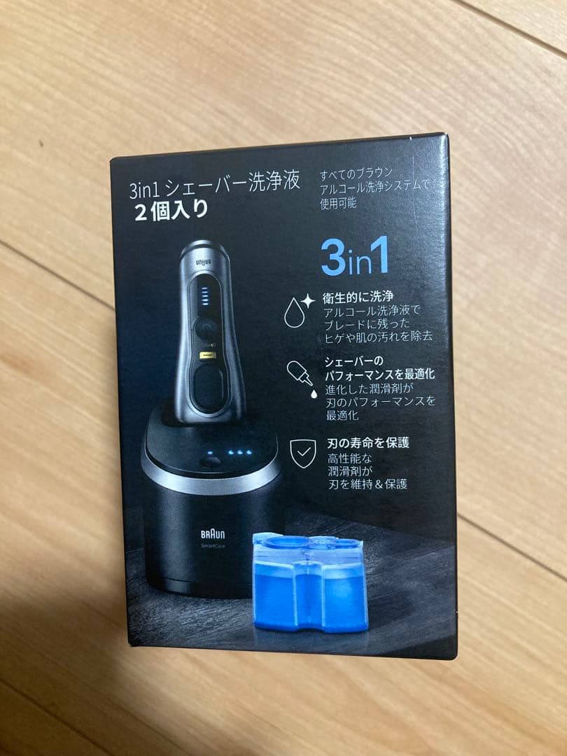 交渉可能Braun シリーズ9 Pro 替刃 F/C94M & 洗浄液 2個入り