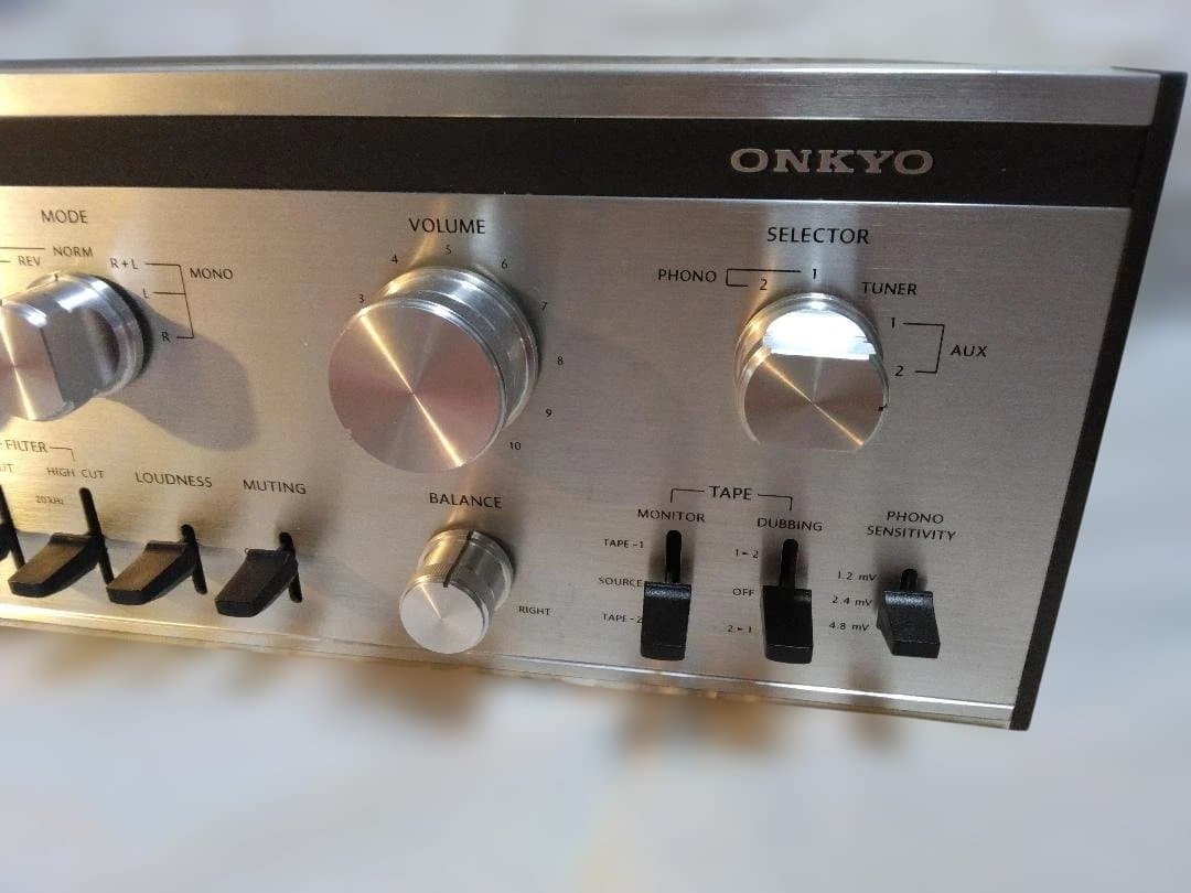 ONKYO プリメインアンプ Integra A-755mkII/70 軽整備済