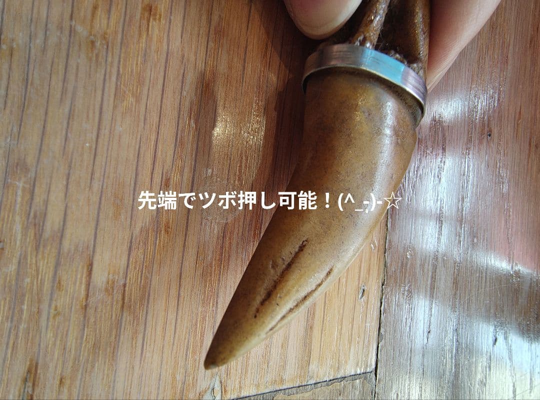 タイのお守りプラクルアン！虎の牙風のお守り！魔除けにマッサージにも！万能！