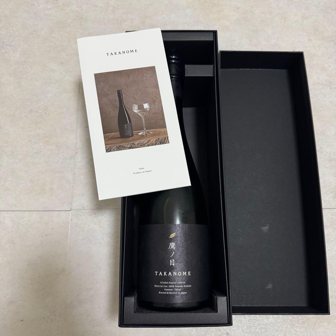 TAKANOME 日本酒 720ml ギフトボックス付き