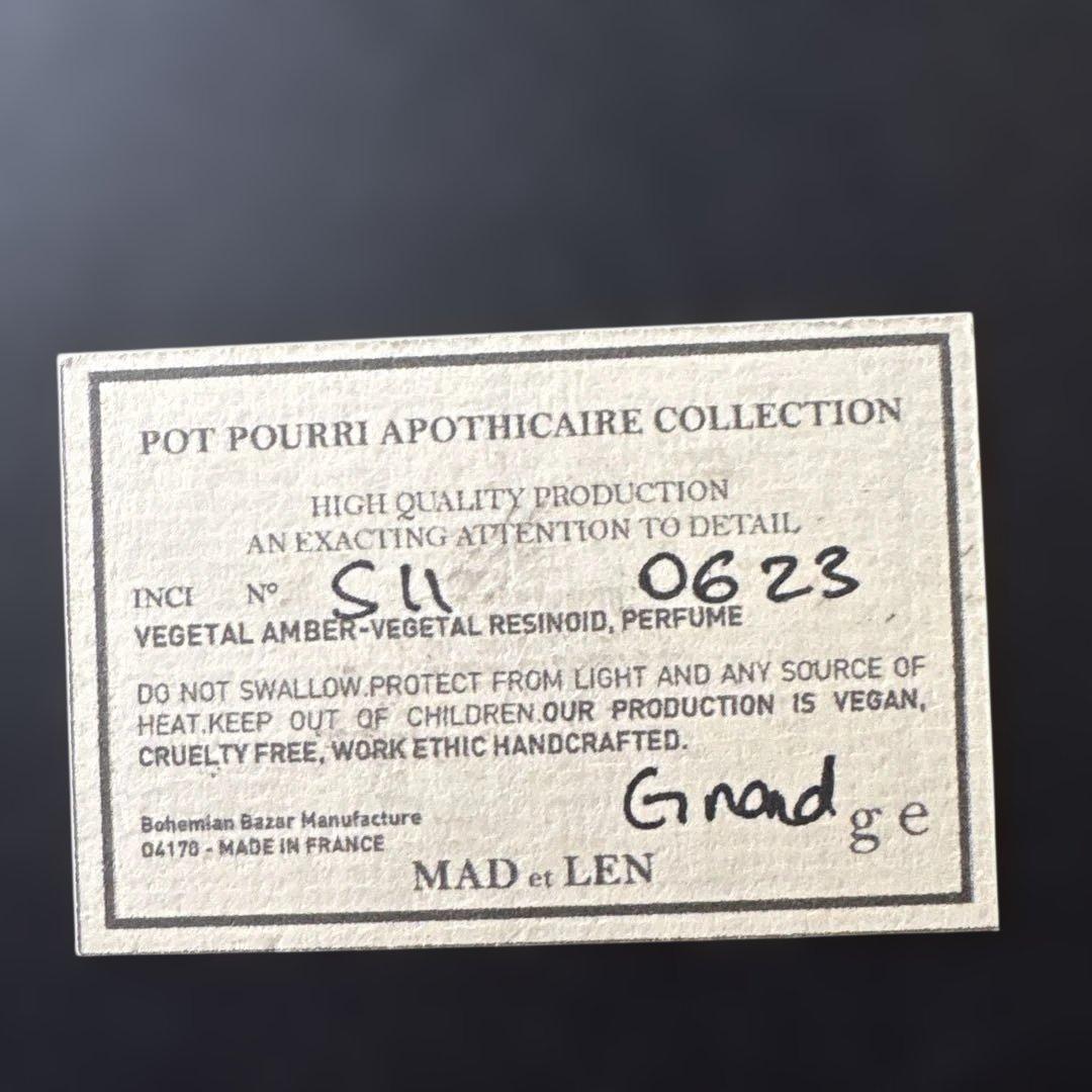 MAD et LEN SPIRITUELLE ポプリと香水リフィルセット