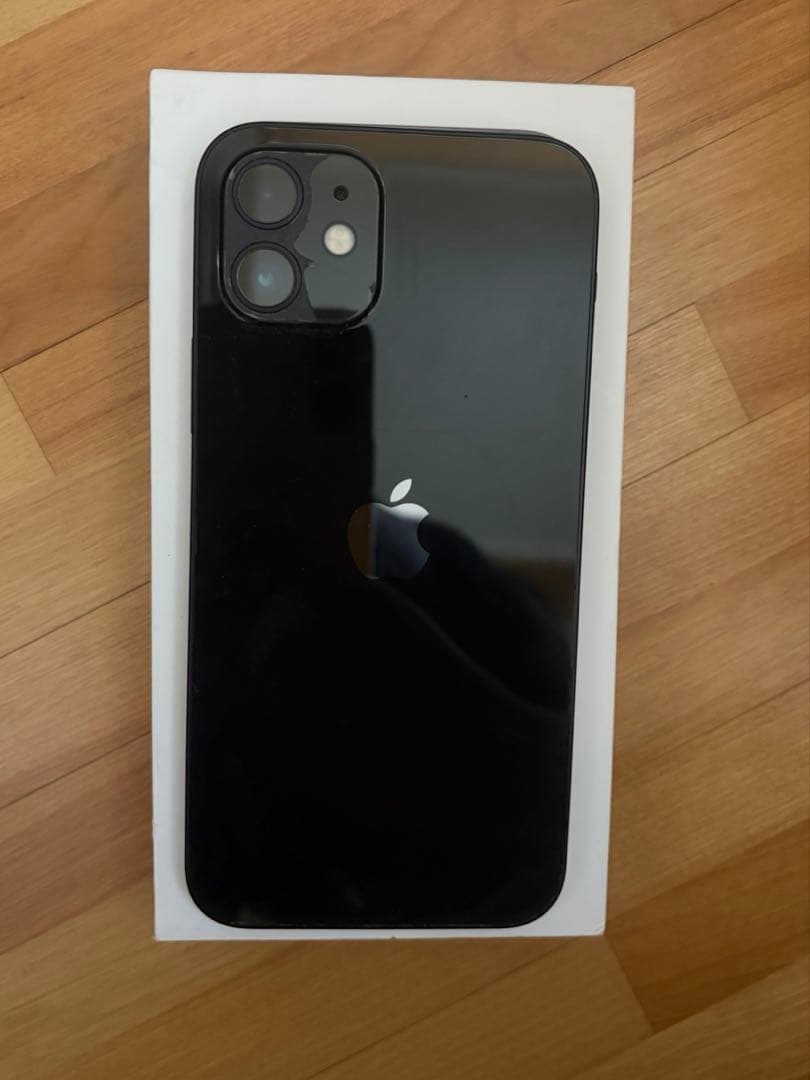 Apple iPhone 12 ブラック 本体　256GB(箱付き)