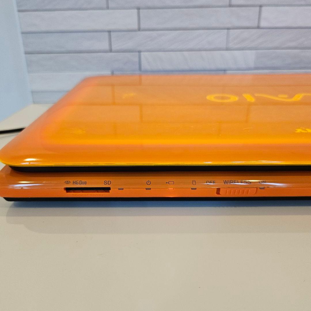 【win10】VAIO PCG-71712N オレンジ ノートPC