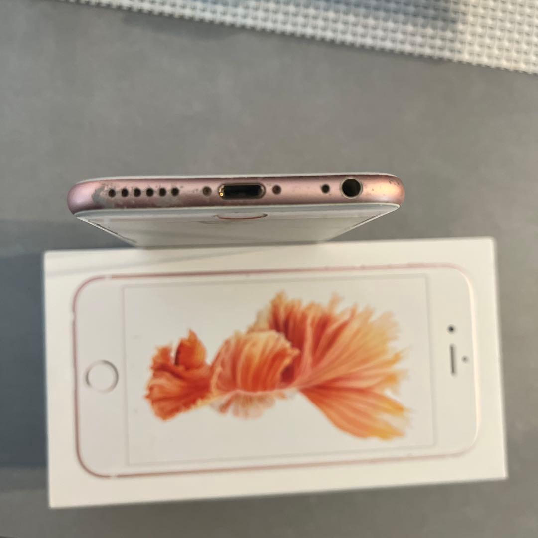 iPhone6s 128GB SIMフリー ローズゴールド　シムフリー　白ロム