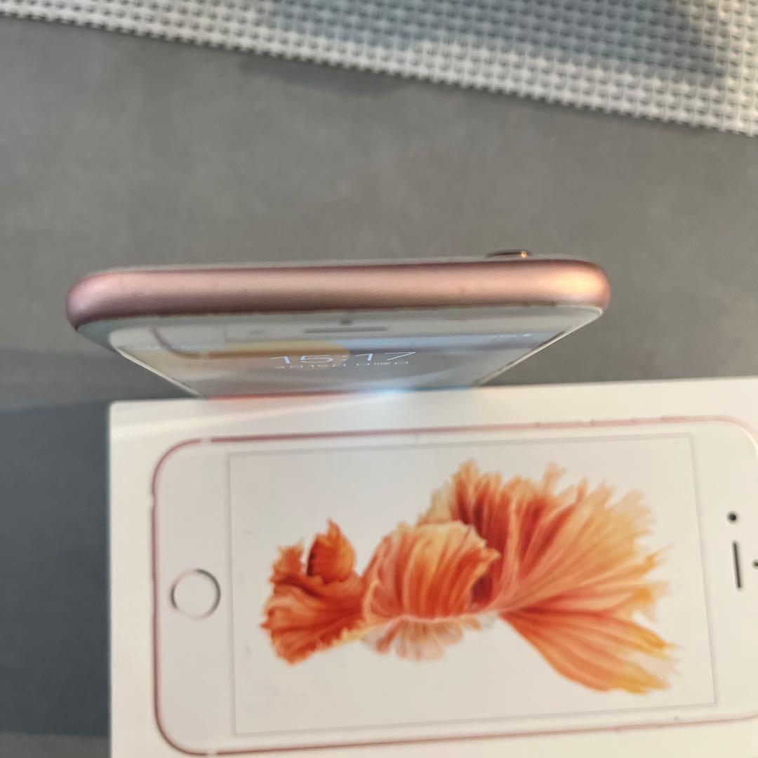 iPhone6s 128GB SIMフリー ローズゴールド　シムフリー　白ロム