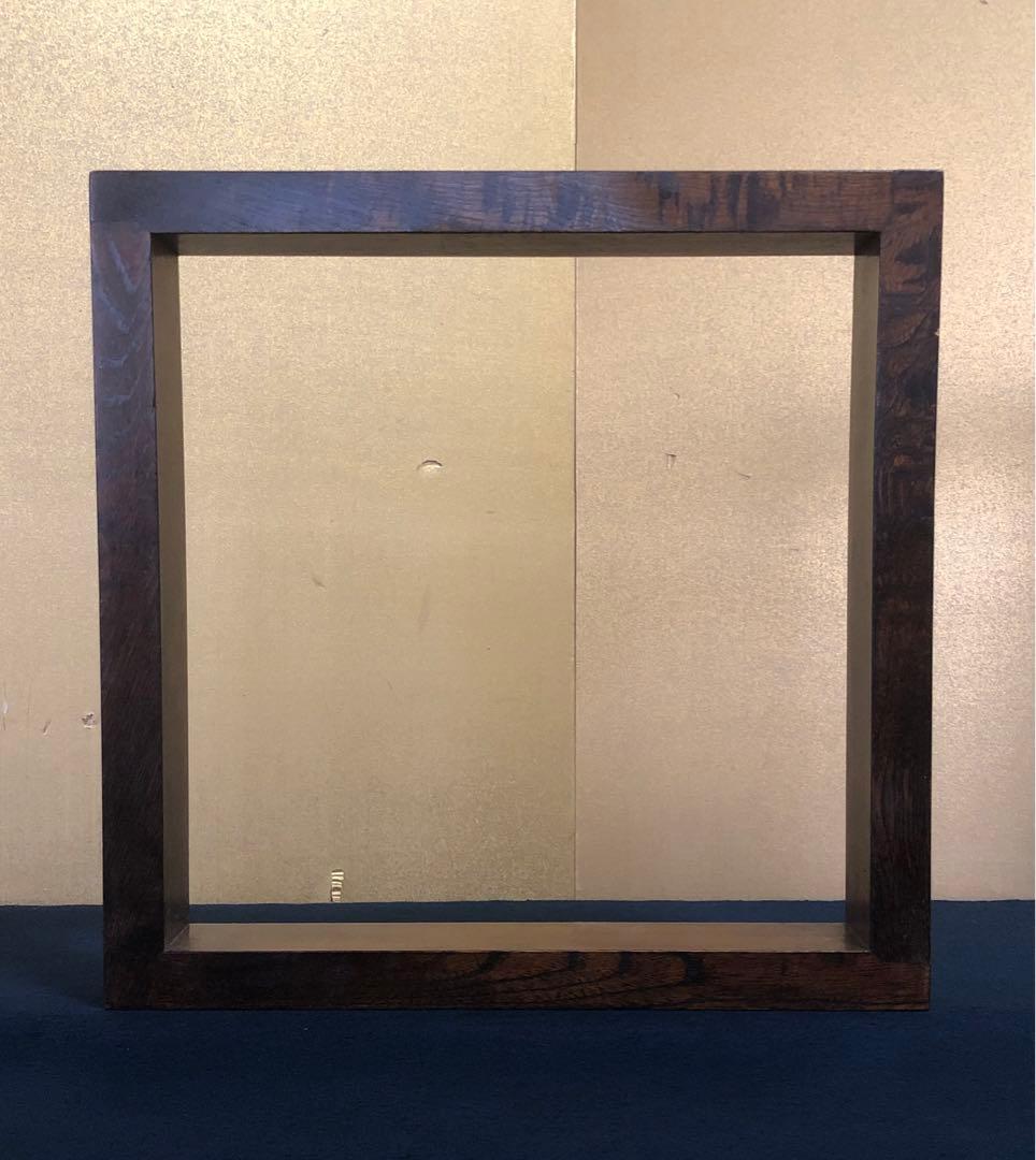 《R》茶道具 三友蒔絵 炉縁 木箱　260302こ3