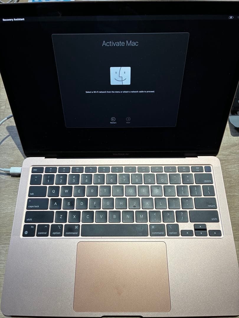 Apple MacBook M1 本体 ゴールド　美品