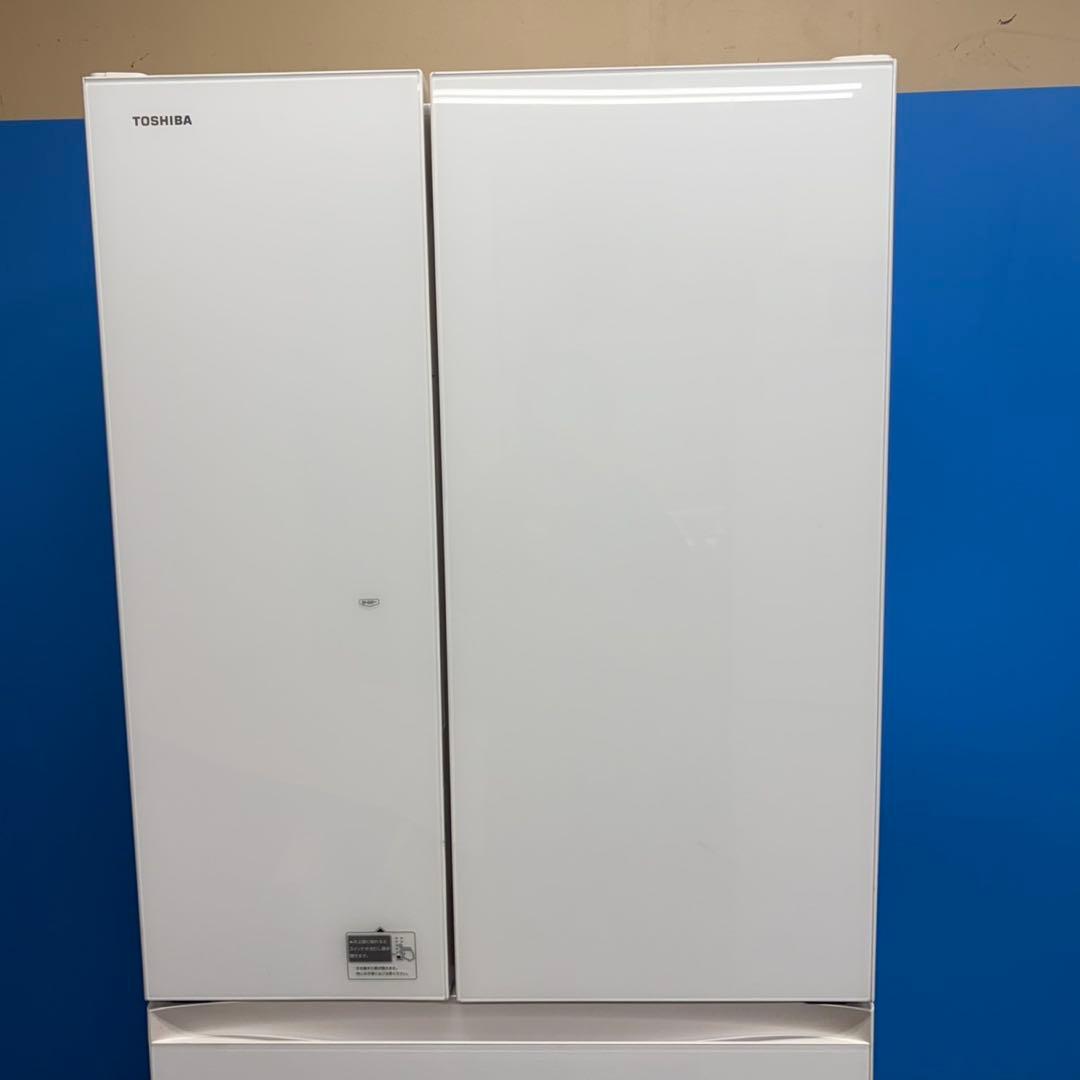 901 関東圏　大型冷蔵庫　ファミリー向け　東芝　551L 6ドア　観音開き