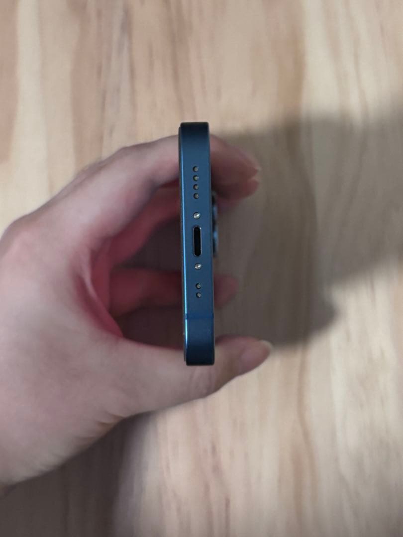 バッテリー100% iPhone13mini 128g ブルー SIMフリー