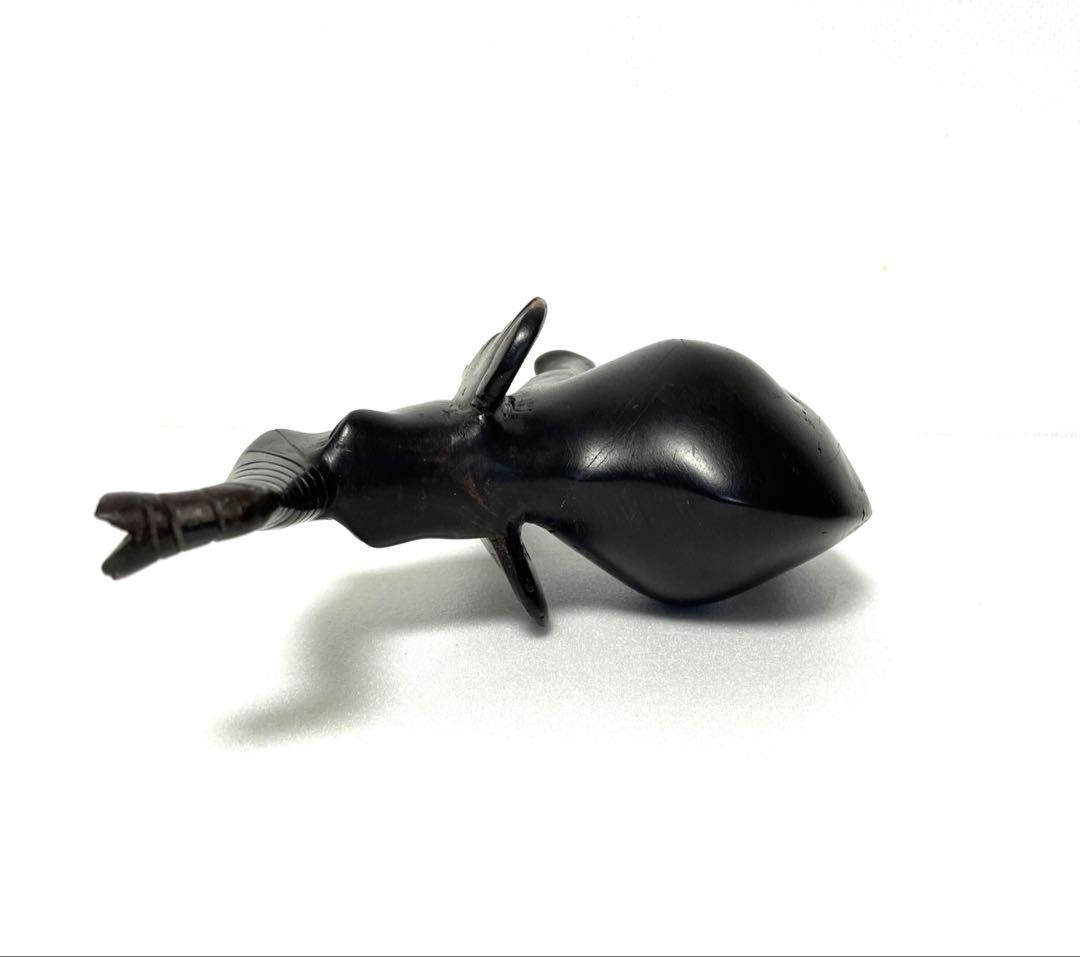 vintage 象　置物 wooden figure/ornament