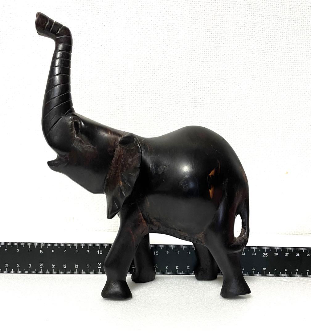 vintage 象　置物 wooden figure/ornament