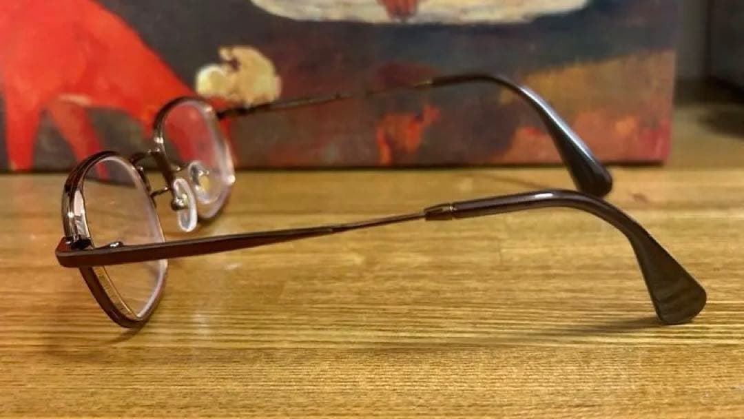 JINS 目が小さくならないメガネ ダークブラウン