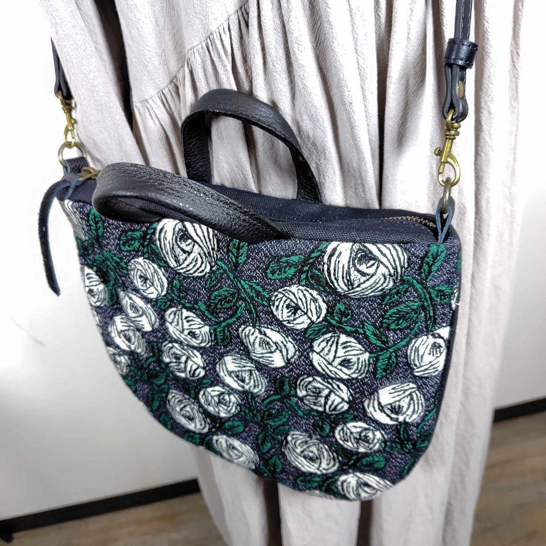 【専用】/rosyロージィーネイビー/ロングミニラウンドショルダー