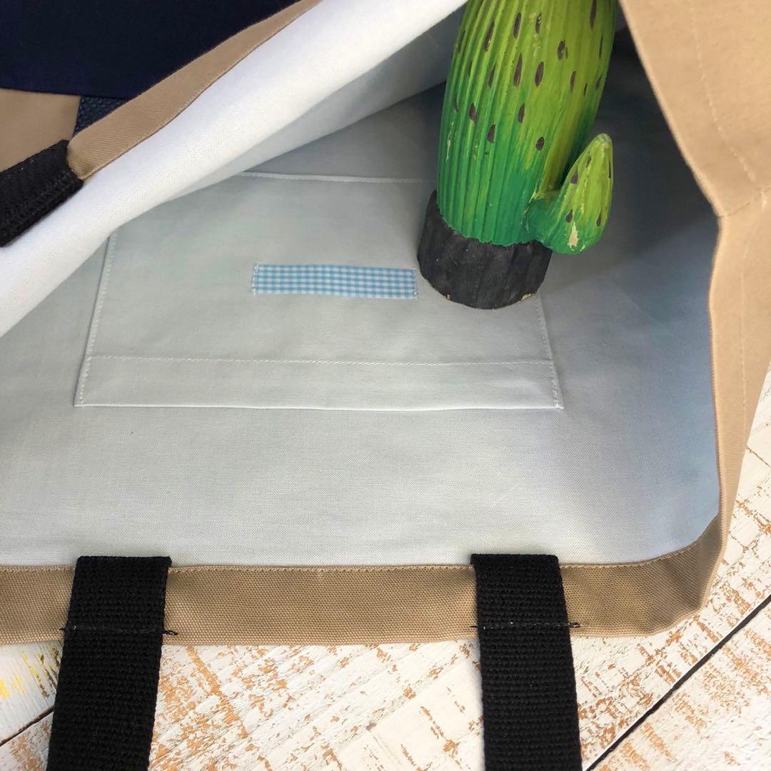 アウトドア風デザイン☆入園入学４点セット トリコロールカラー 個性的
