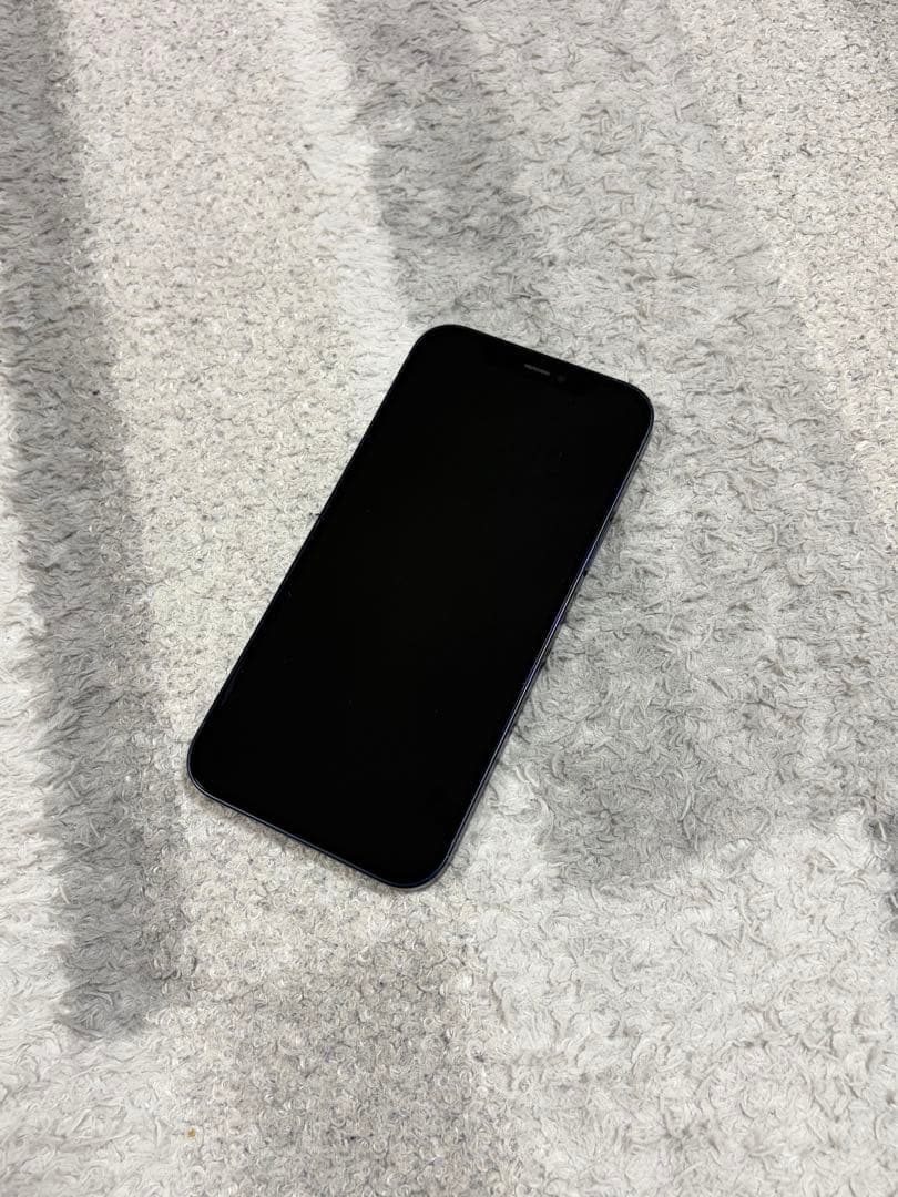 Apple iPhone 12 ブラック 本体　美品