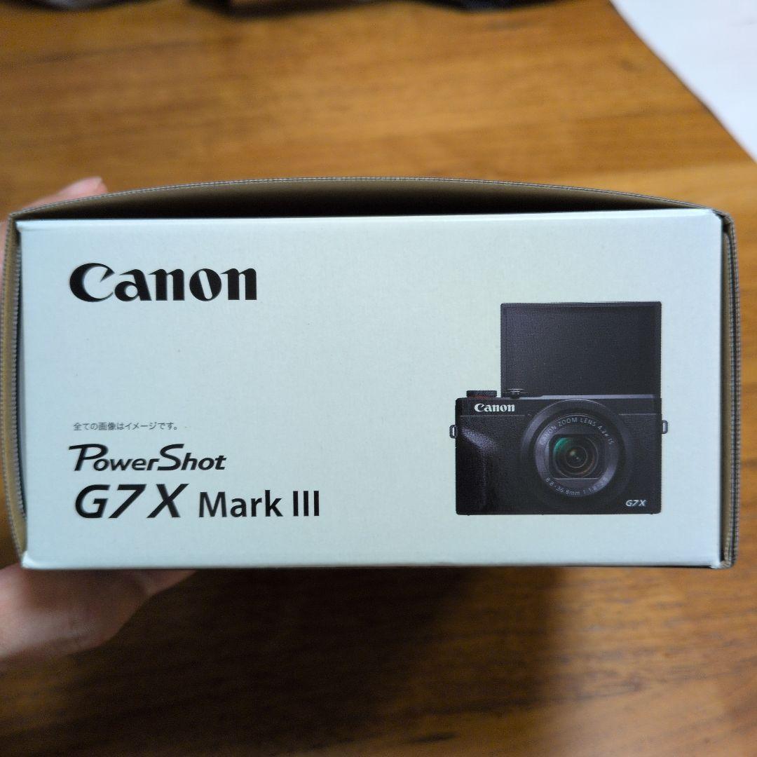 新品未使用 Canon PowerShot G7 X Mark III ブラック
