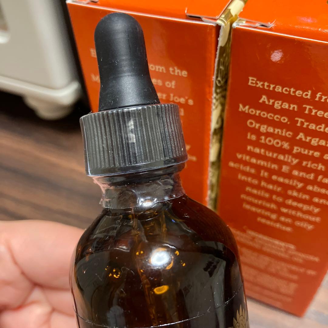 Trader Joe's オーガニック アルガンオイル1.7FL OZ