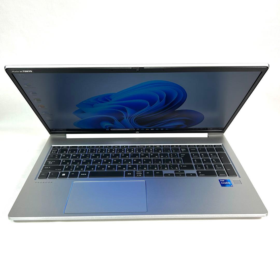 美品 HP ProBook 450 G9 i7 16GB 512GB オフィス
