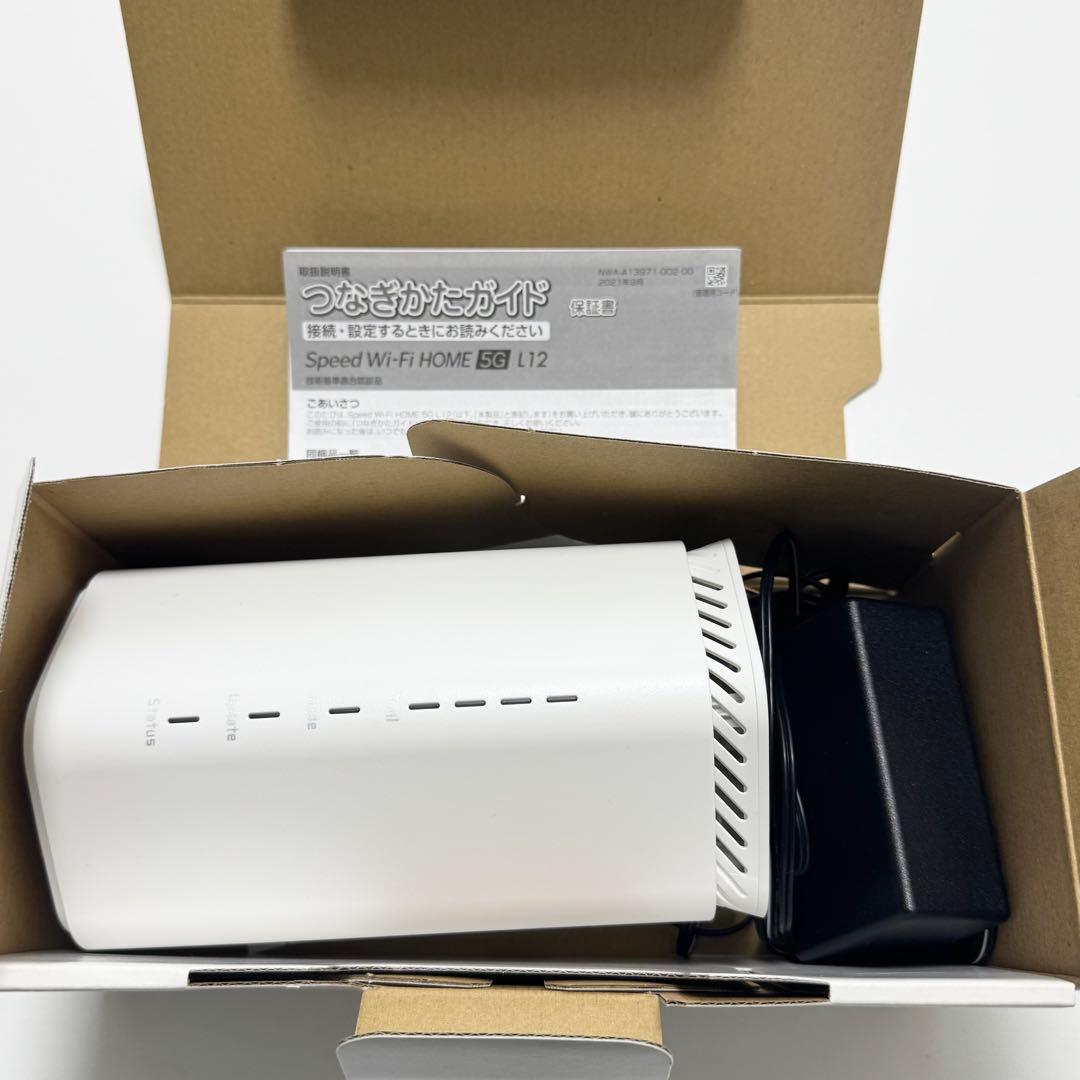 Speed Wi-Fi  5G L12 UQモバイル au wimax