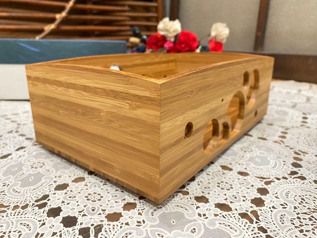 新品 未使用 煙草盆 寄せ竹 透かし インテリア
