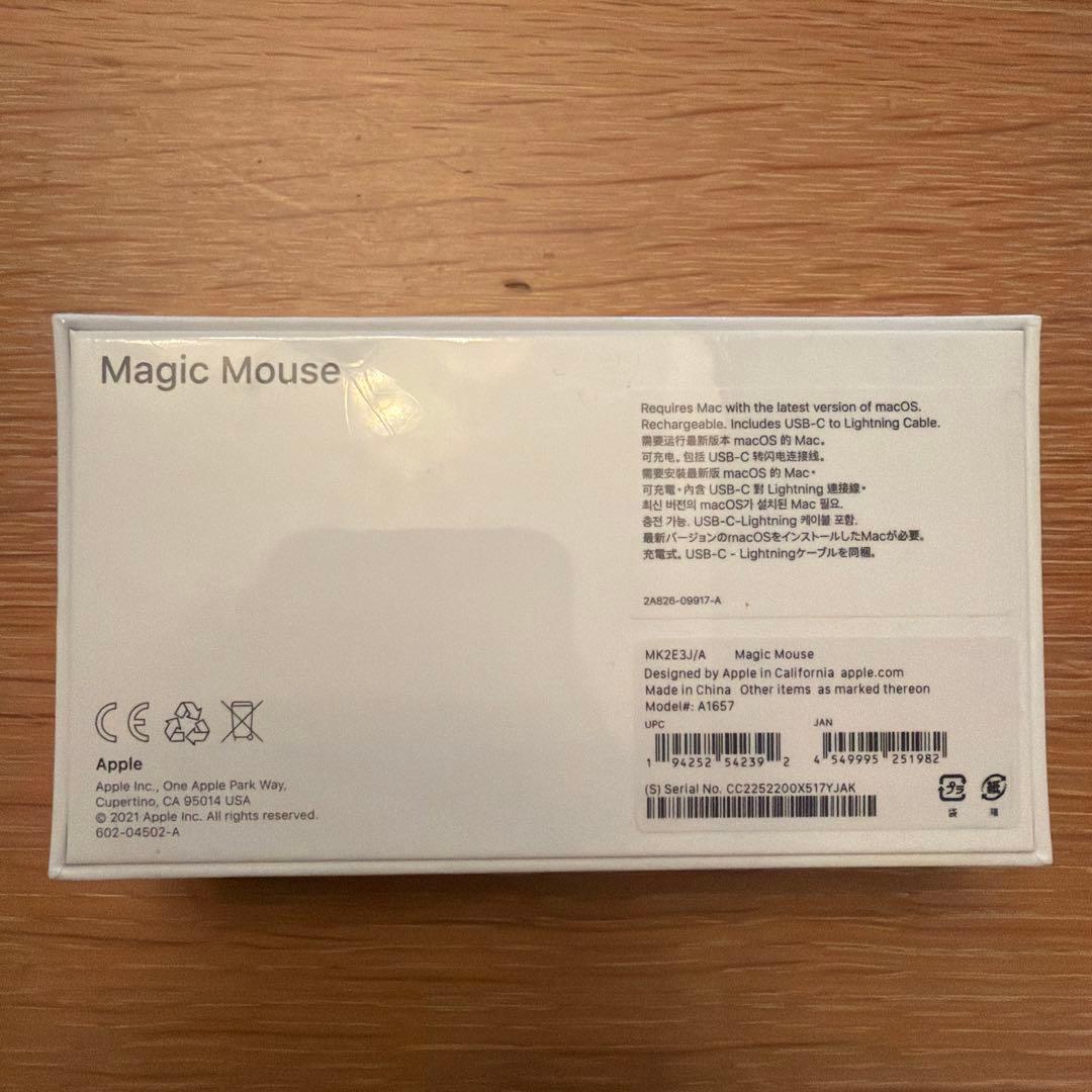 マジックマウス magic mouse