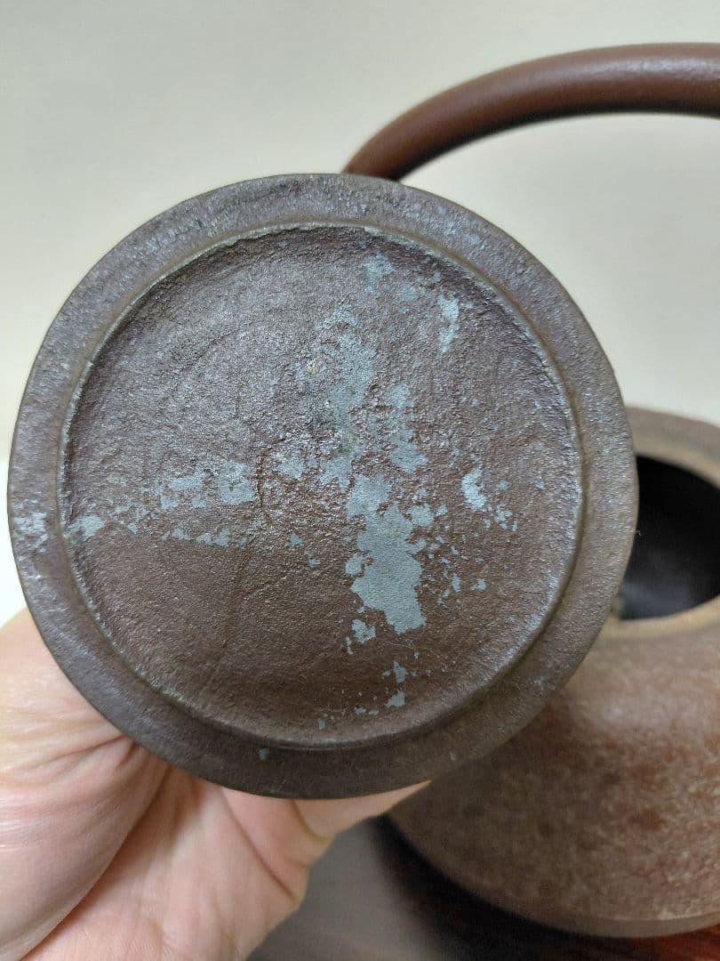 南部鉄瓶　作者不明　茶道具