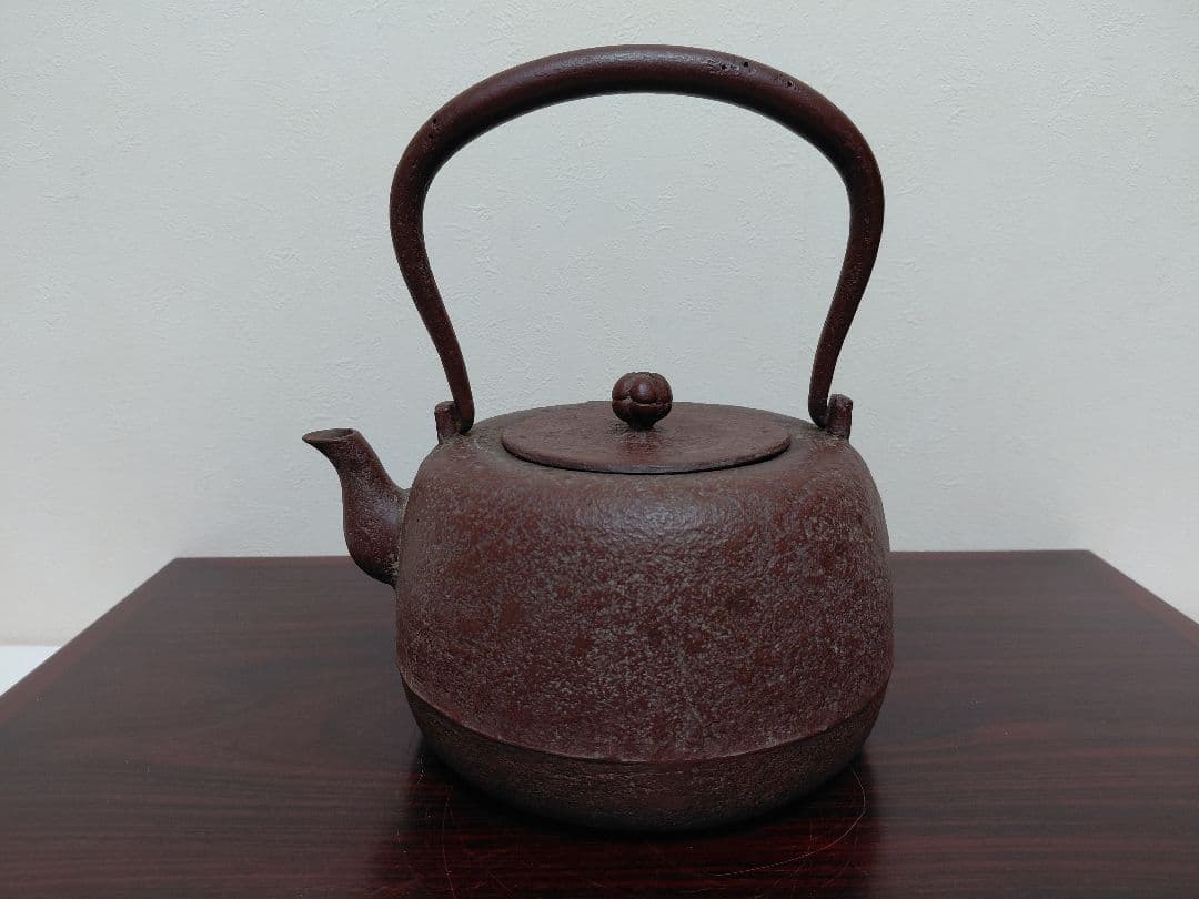 南部鉄瓶　作者不明　茶道具