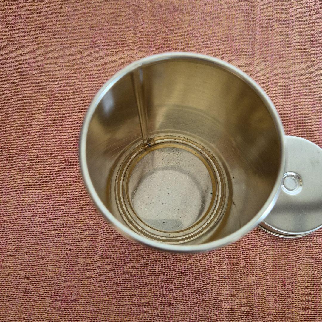 真鍮茶筒 金色