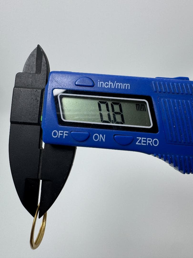 美品/日本製K18ゴールドバンドリング 彫刻模様付き11号