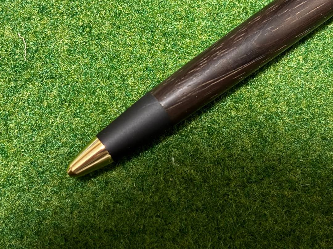 新品未使用　野原工芸　新型シャープペンシル　ゴールド金具　ハカランダ　超希少樹種