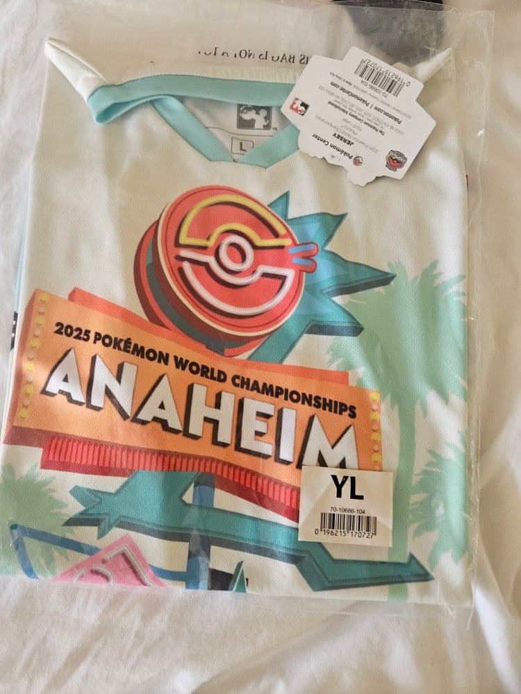 S WCS 2025 ポケモン アナハイム Tシャツ 世界大会 XL