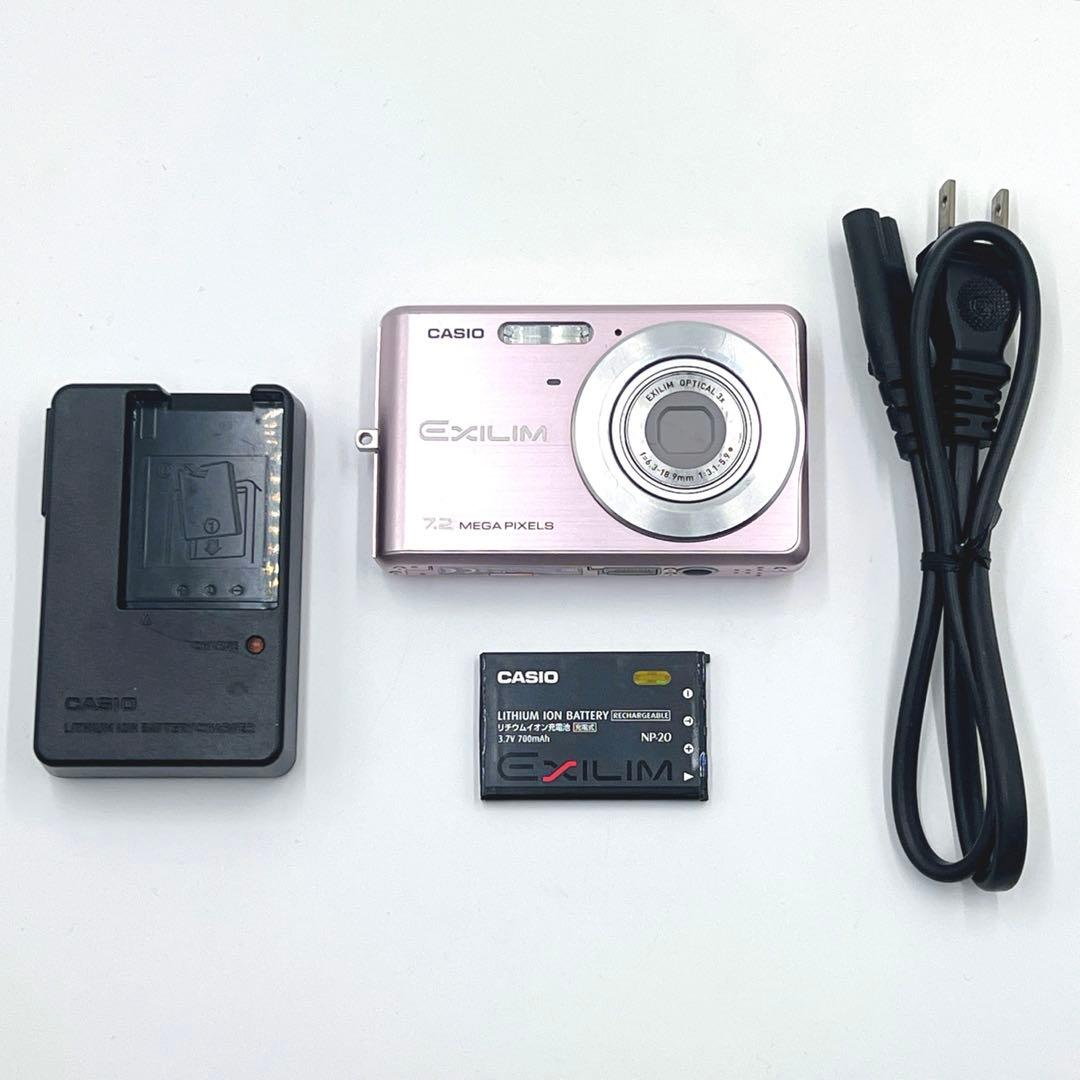 【良品・動作品】CASIO EXILIM EX-Z77 ピンク コンデジ