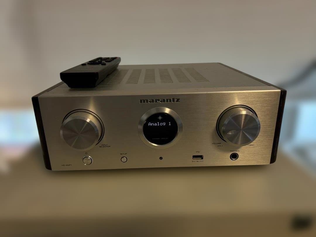 Marantz プリアンプ HD-AMP1　リモコン付き　稼働品