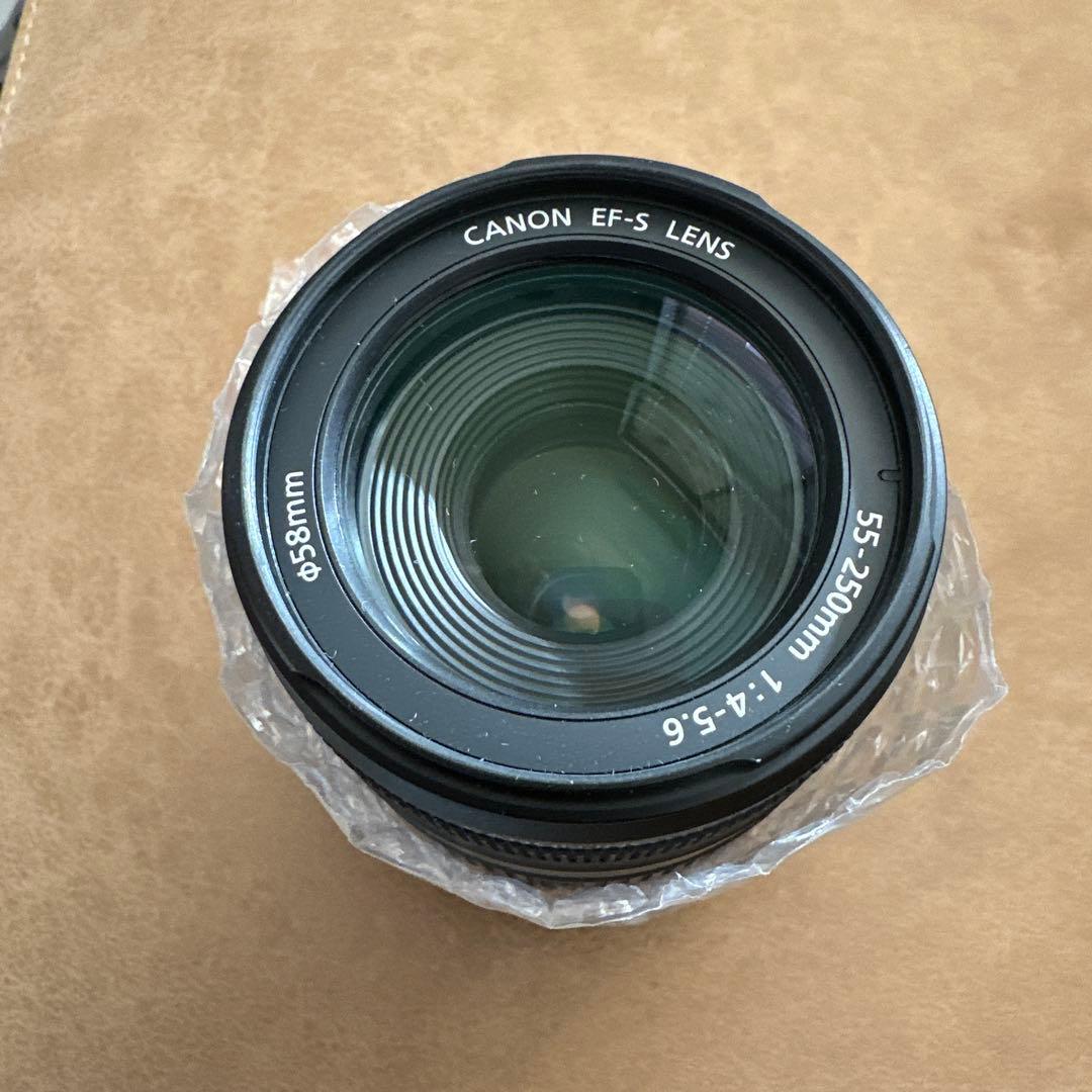 美品 Canon EF-s 55-250mm 4-5.6 is
