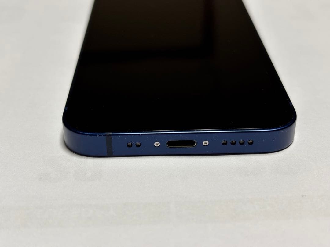 Apple iPhone 12 mini 64GB 青バッテリー83%