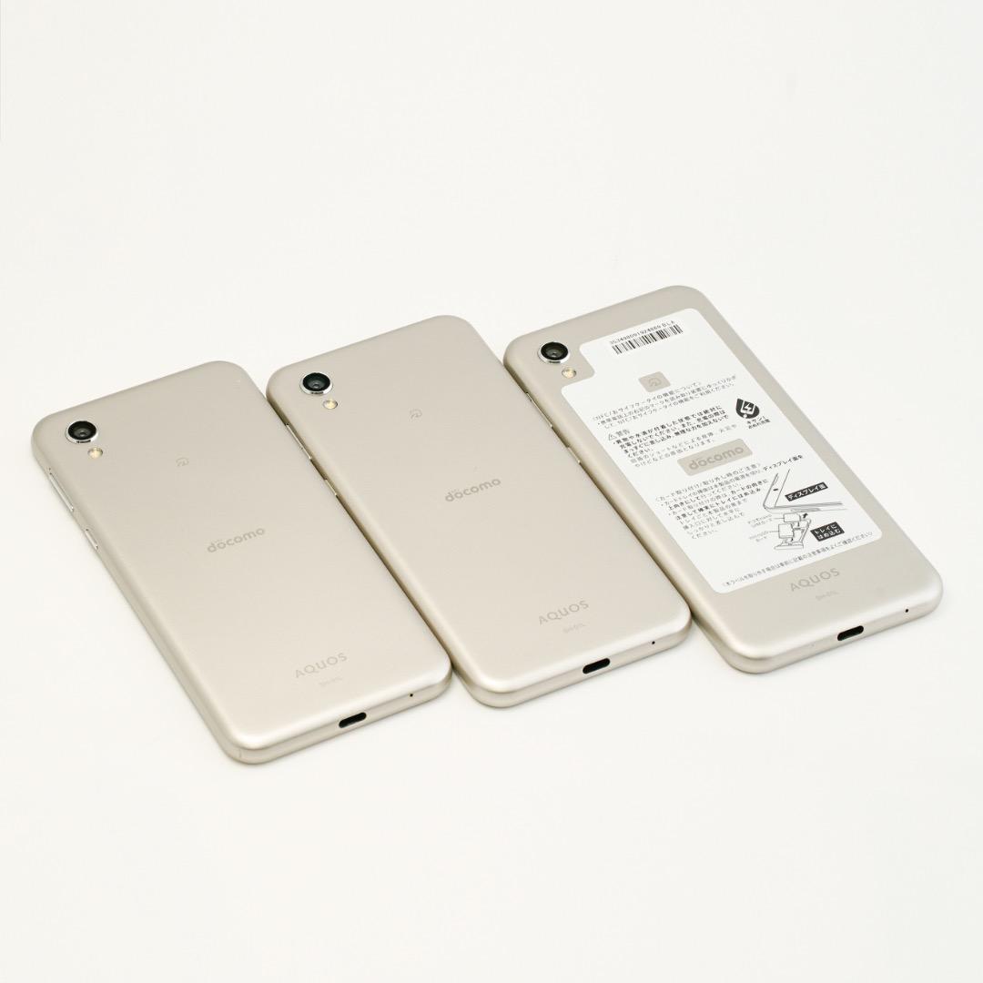 【美品】AQUOS sense2 SH-01L ゴールド 3台