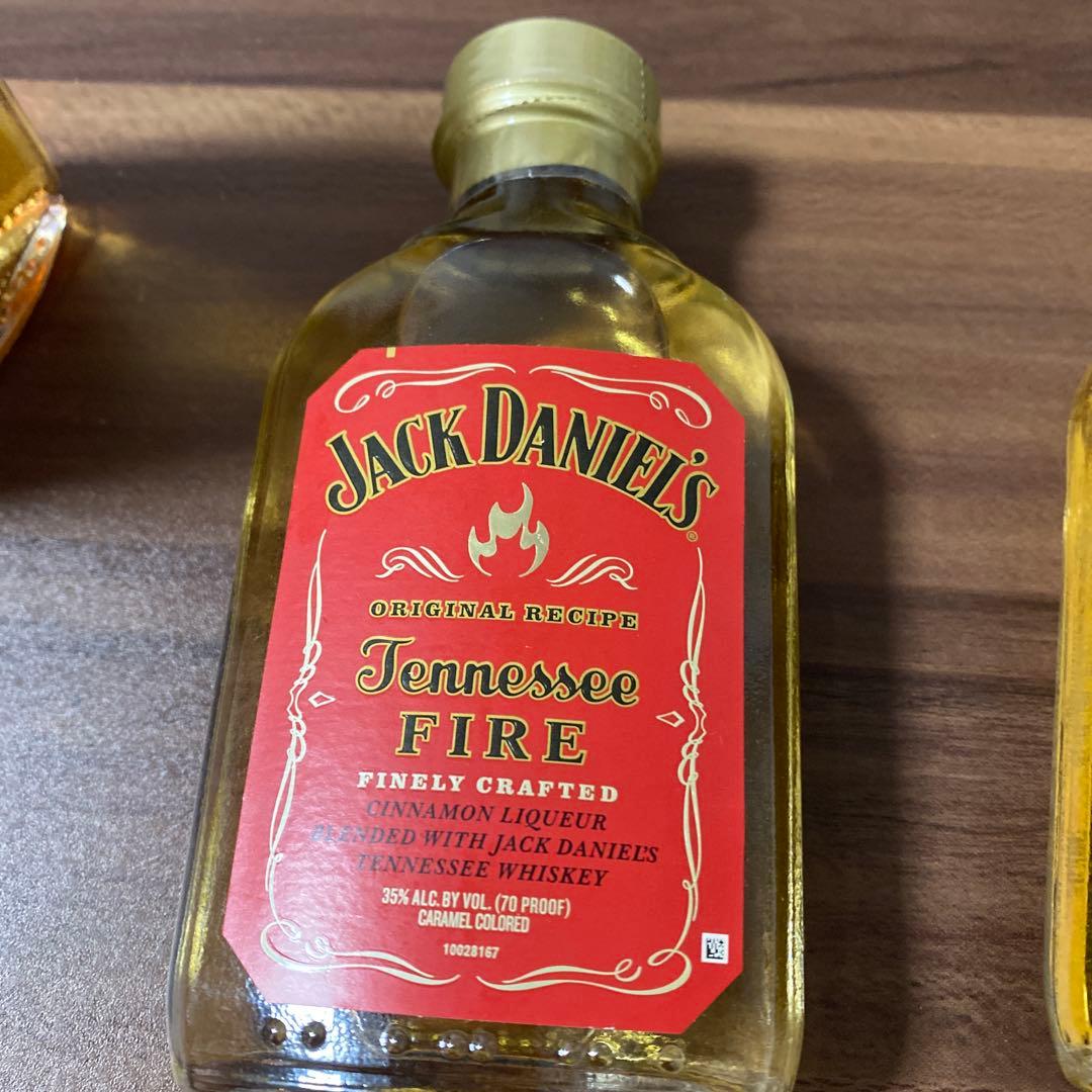 Jack Daniel's ウイスキー 100ml 3本セット