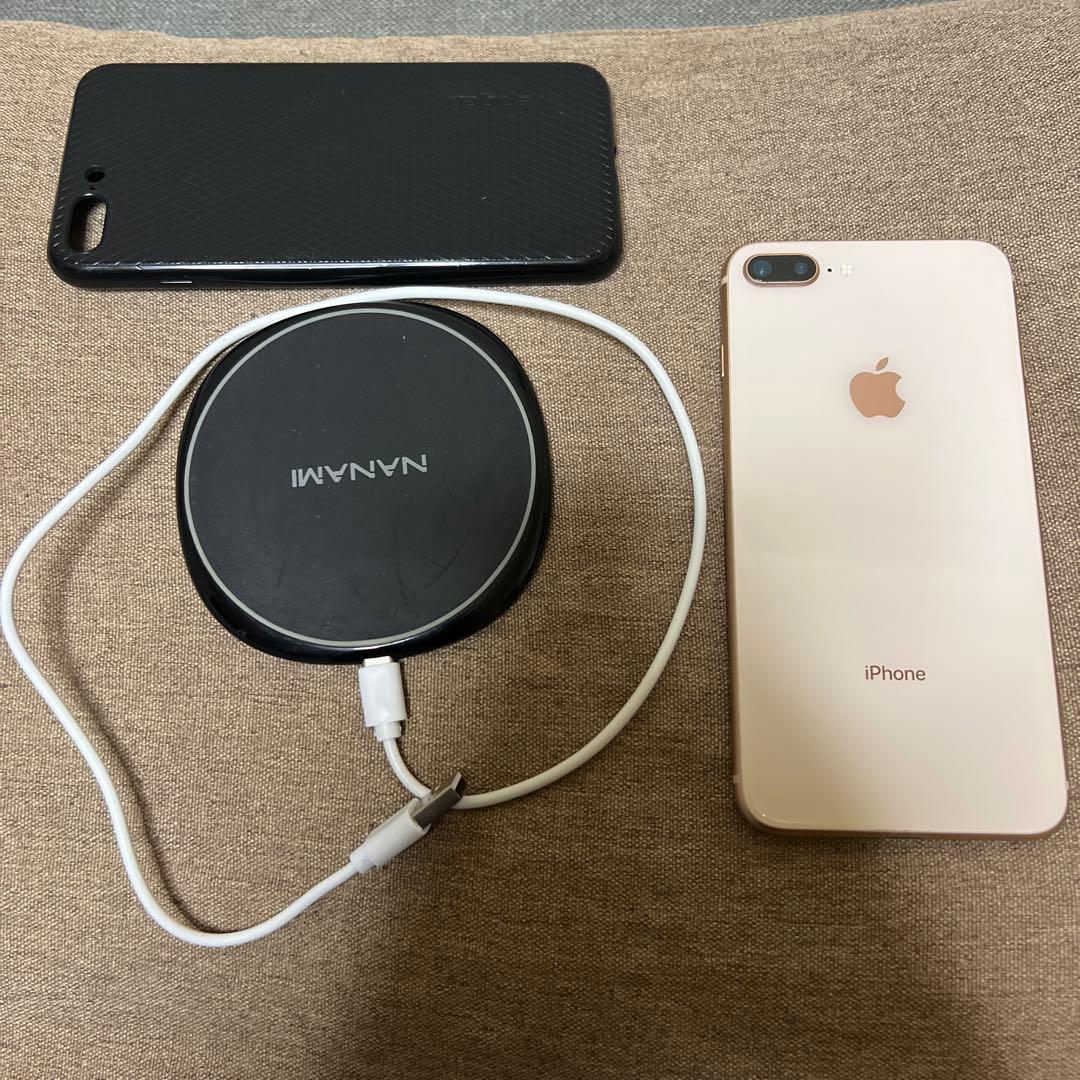 美品 iphone 8 Plus 256GB simフリー ゴールド系