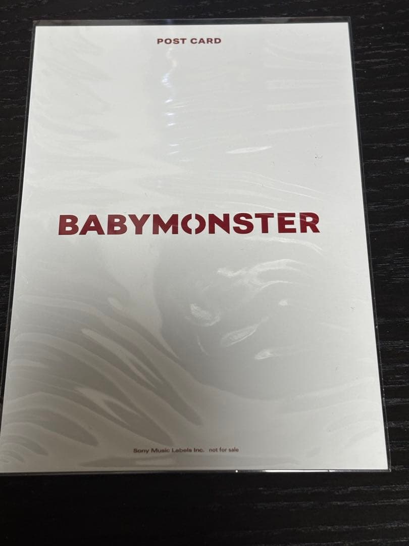BABYMONSTER ローラ　サイン入りポストカード