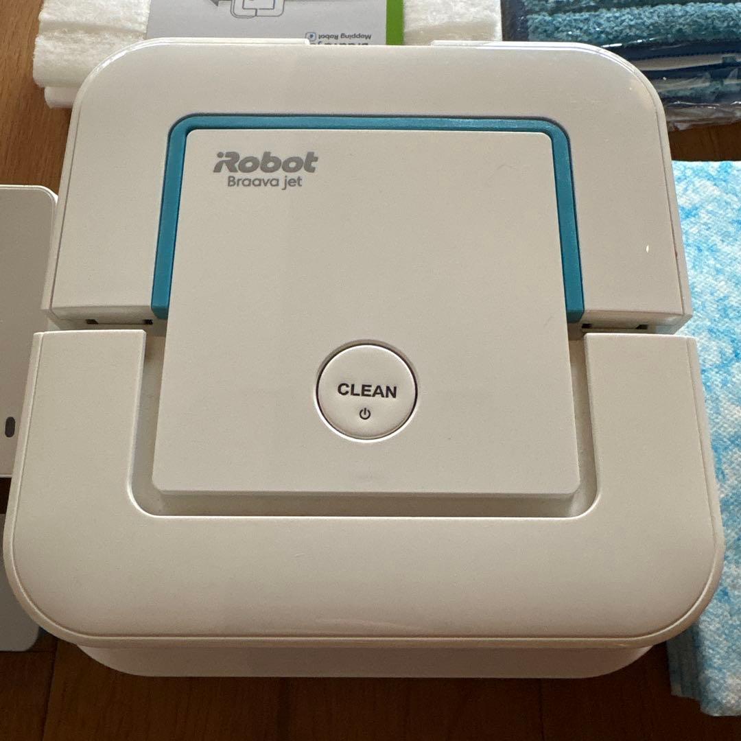 iRobot Braava jet 240 本体　使い捨てモップ14枚付き