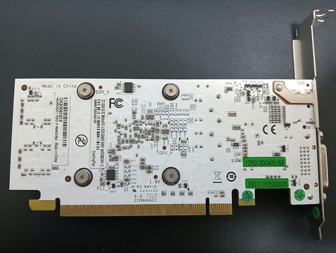 玄人志向 NVIDIA GF-GT1030-E2GB/LP/D5