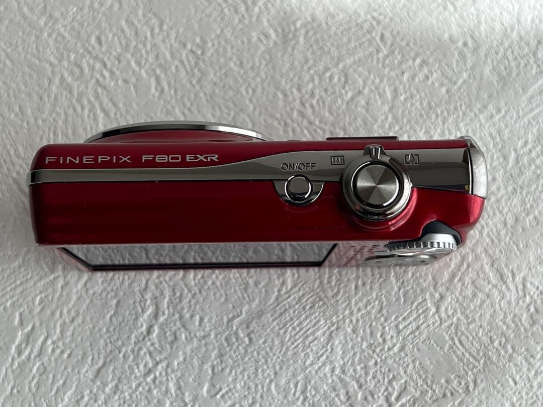 FUJIFILM FinePix F80EXR レッド 10倍ズーム 美品
