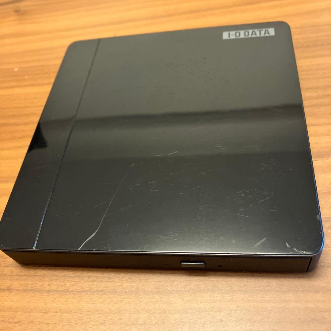 I-O DATA 外付けDVDドライブ 黒　BRP-UA6CK