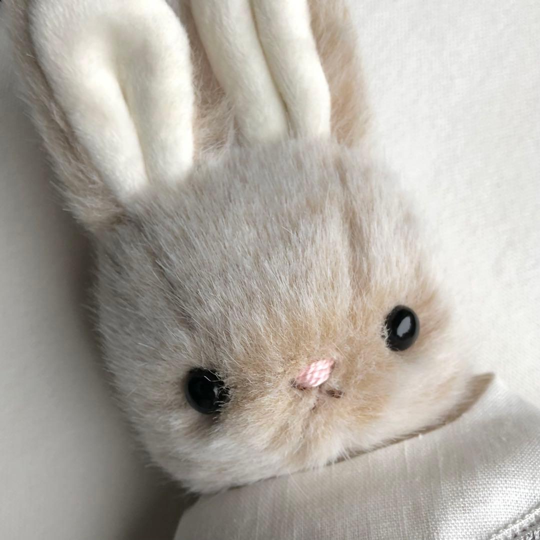 ハンドメイド　ライオンラビットちゃん　うさぎのぬいぐるみ