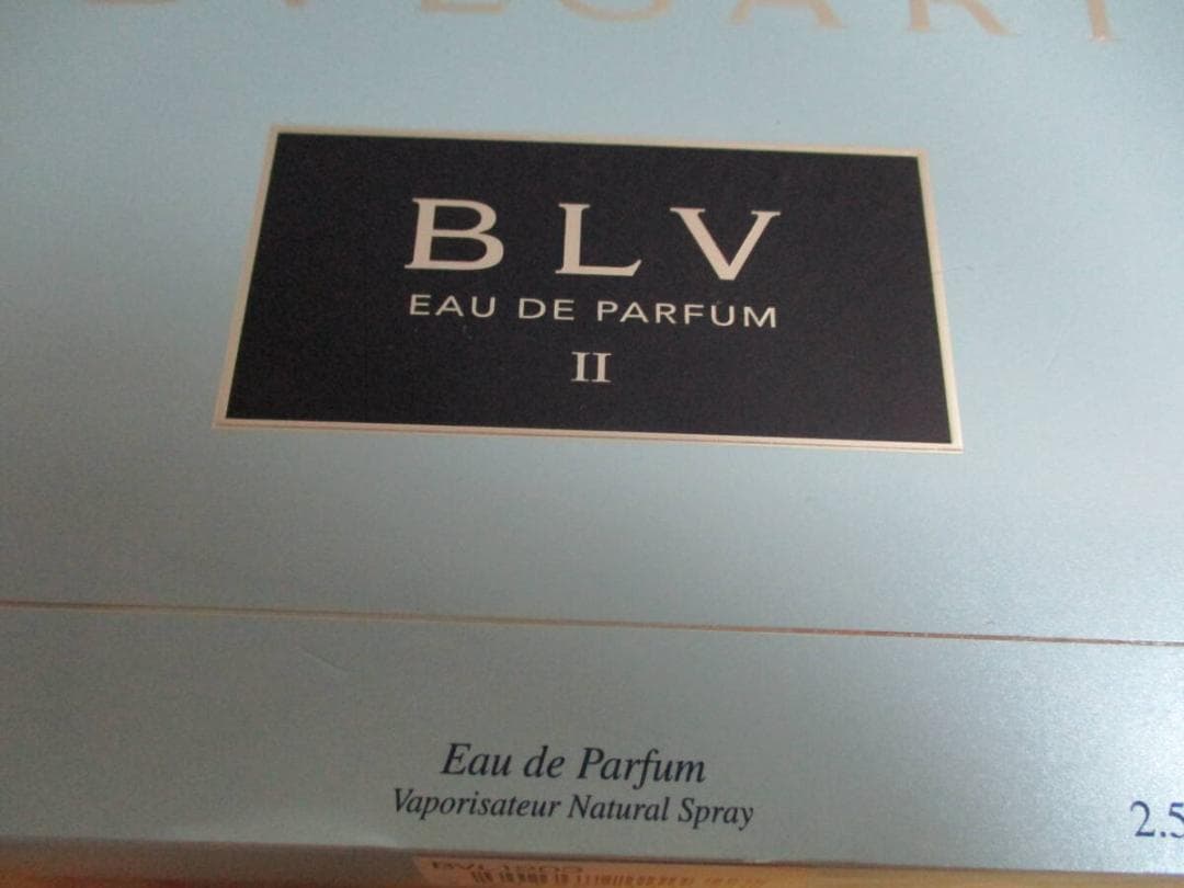 ブルガリ　ブルー　ＢＬＶ　Ⅱ　７５ｍｌ　ＥＤＰ　未使用品　日本語表記