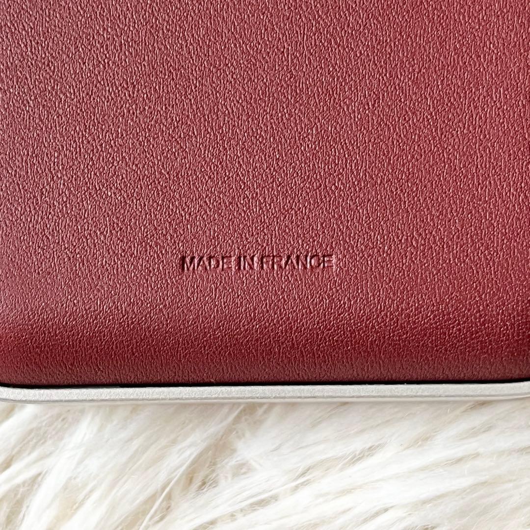 未使用　HERMES モバイルバッテリー　ヴォルトH マキシ　ボルドー