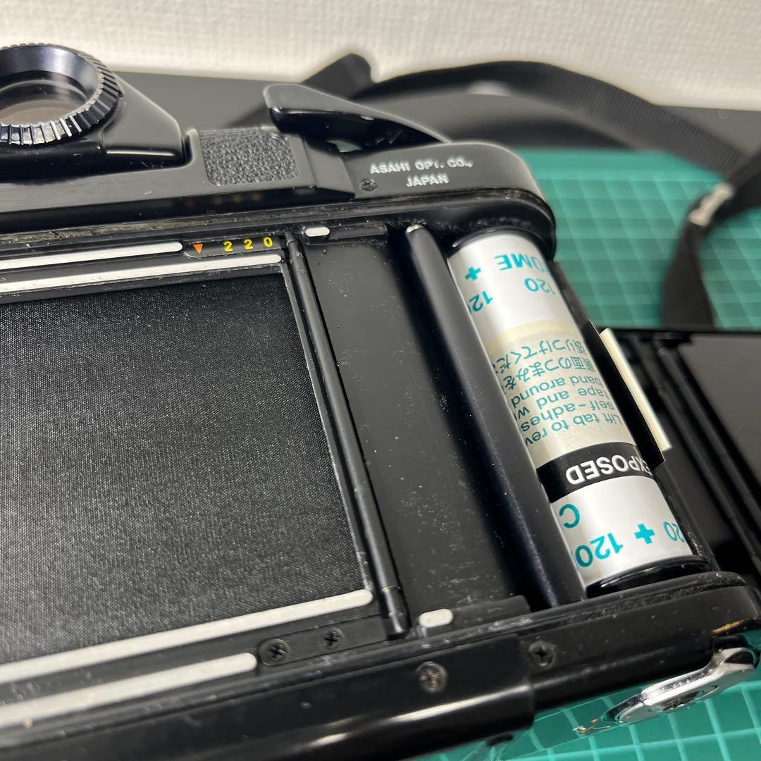 (k)ペンタックス　6X7 フィルム付き